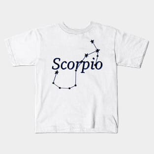 Scorpio Constellation Kids T-Shirt